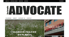 Desktop Screenshot of corvallisadvocate.com